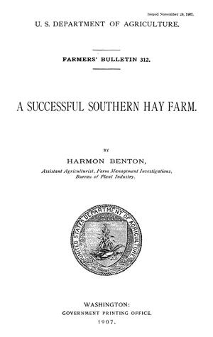 A Successful Southern Hay Farm
