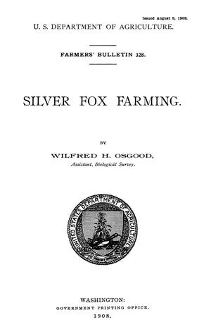Silver Fox Farming