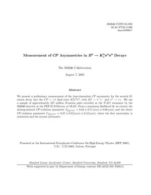 Measurement of CP Asymmetries in B0->Ks Pi0 Pi0 Decays