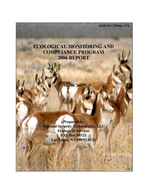 Ecological Monitoring and Compliance Program 2006 Report