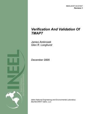 Verification and Validation of TMAP7