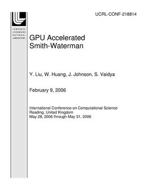 GPU Accelerated Smith-Waterman