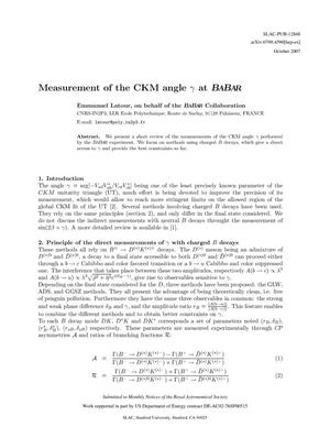 Measurements of the CKM Angle Gamma at BaBar