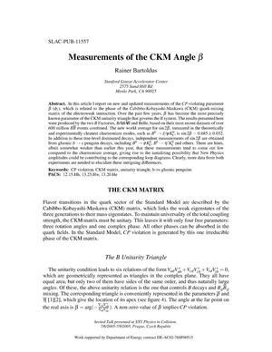 Measurements of the CKM Angle beta