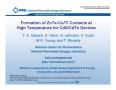 Presentation: Formation of ZnTe:Cu/Ti Contacts at High Temperature for CdS/CdTe Dev…