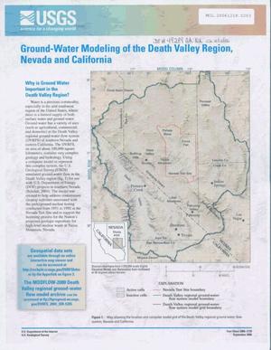 Ground Watering of the Death Valley Region, Nevada and California
