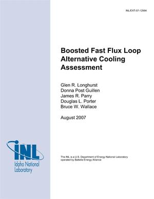 Boosted Fast Flux Loop Alternative Cooling Assessment
