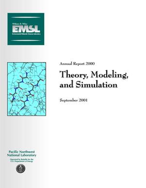 Theory, Modeling and Simulation Annual Report 2000