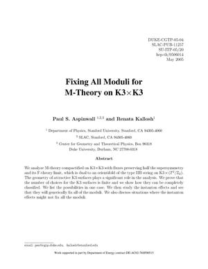 Fixing All Moduli for M-Theory on K3xK3