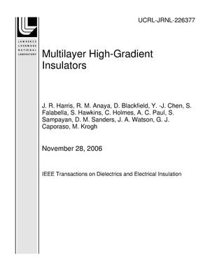 Multilayer High-Gradient Insulators