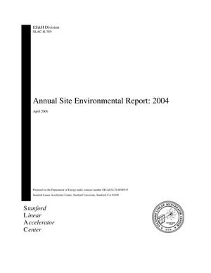 Annual Site Environmental Report, 2004