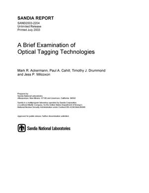 A brief examination of optical tagging technologies.