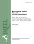 Primary view of Environmental Systems Research and Analysis FY 2000 Annual Report