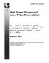 Article: High Power Picosecond Laser Pulse Recirculation
