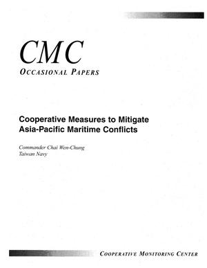 Cooperative measures to mitigate Asia-Pacific maritime conflicts.