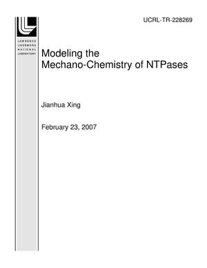 Modeling the Mechano-Chemistry of NTPases