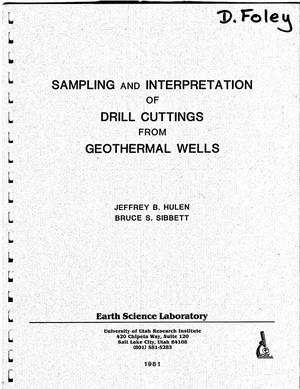 Sampling and Interpretation of Drill Cuttings from Geothermal Wells