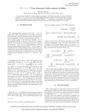 B^0 to \pi^+ \pi^- \pi^0Time Dependent Dalitz Analysis at BaBar