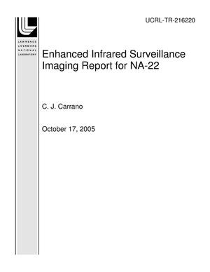 Enhanced Infrared Surveillance Imaging Report for NA-22