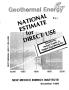 Report: Geothermal Energy: National Estimate for Direct Use