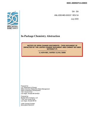 IN-PACKAGE CHEMISTRY ABSTRACTION