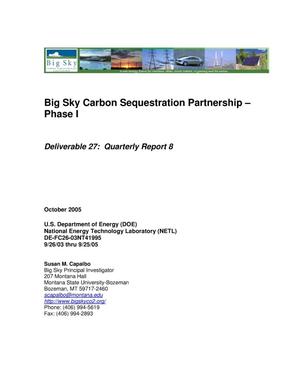 Big Sky Carbon Sequestration Partnership--Phase I