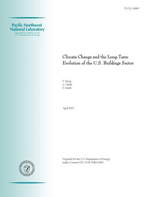 Climate Change and the Long-Term Evolution of the U.S. Buildings Sector