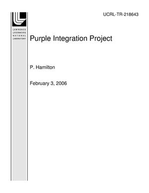 Purple Integration Project