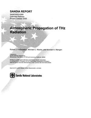 Atmospheric propagation of THz radiation.