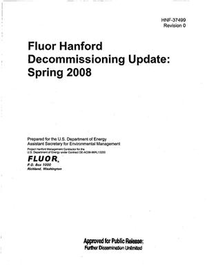 FLUOR HANFORD DECOMMISSIONING UPDATE
