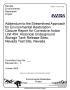 Report: Addendum to the Streamlined Approach for Environmental Restoration Cl…