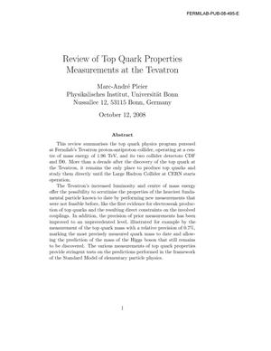 Review of Top Quark Properties Measurements at the Tevatron