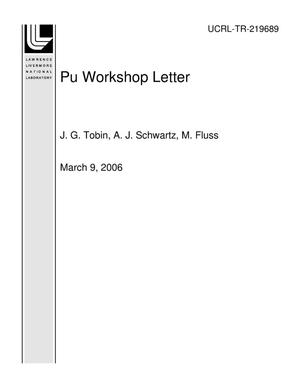 Pu Workshop Letter