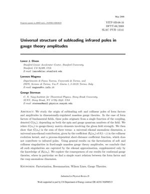 Factorization and resummation for collinear poles in QCD amplitudes