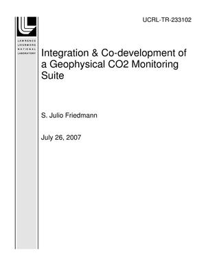 Integration & Co-development of a Geophysical CO2 Monitoring Suite