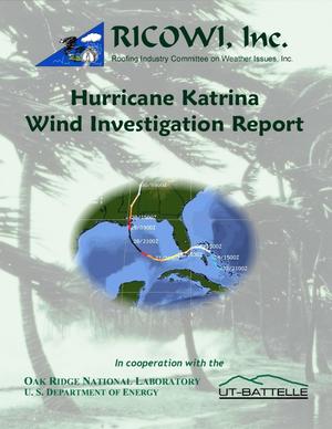 Hurricane Katrina Wind Investigation Report