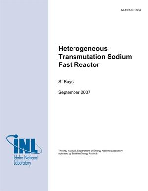 Heterogeneous Transmutation Sodium Fast Reactor
