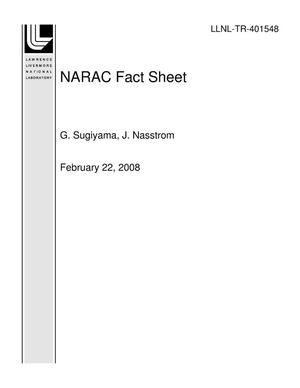 NARAC Fact Sheet
