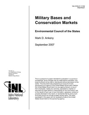 Military Bases and Conservation Markets