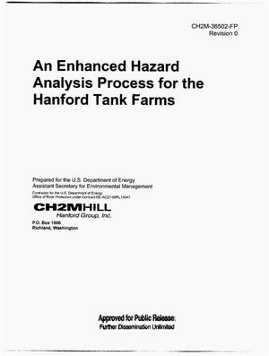 AN ENHANCED HAZARD ANALYSIS PROCESS FOR THE HANFORD TANK FARMS