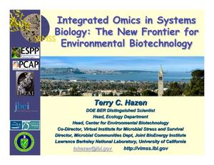 Integrated Omics in Systems Biology: The New Frontier for Environmental Biotechnology
