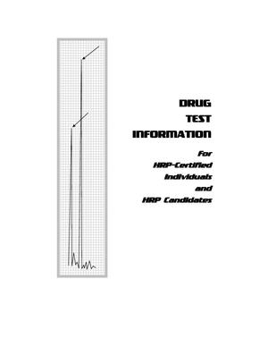 Drug Test Information for HRP-Certified Individuals and HRP Candidates