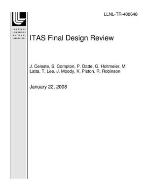 ITAS Final Design Review