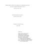 Thesis or Dissertation: Parents' beliefs about developmentally appropriate practice in early …