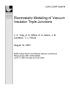 Article: Electrostatic Modeling of Vacuum Insulator Triple Junctions