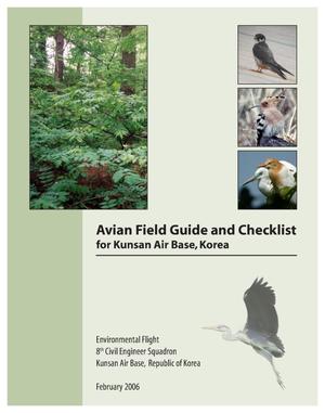 Avian Field Guide and Checklist for Kunsan Air Base, Korea.