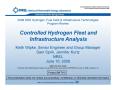 Presentation: Controlled Hydrogen Fleet and Infrastructure Analysis