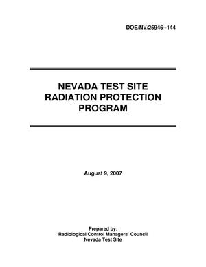 Nevada Test Site Radiation Protection Program