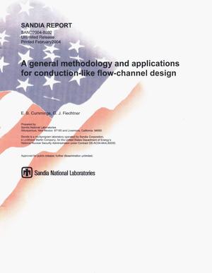 A general methodology and applications for conduction-like flow-channel design.