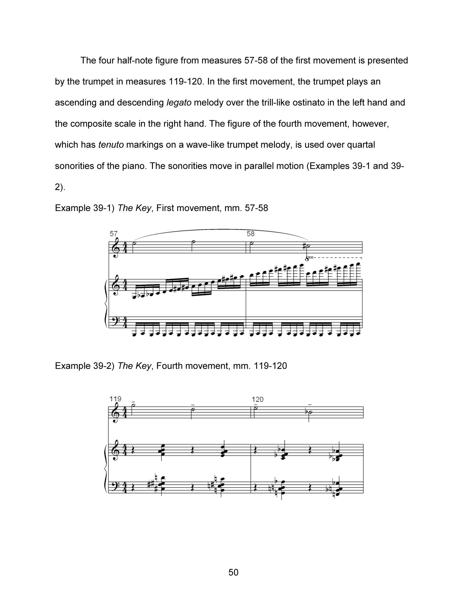 A Stylistic and Analytical Study of The Key for Trumpet and Piano by James Wintle
                                                
                                                    50
                                                